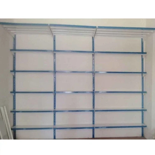 Mild Steel Wall Mounted Retail Display Rack - Capacity: 100 Kg