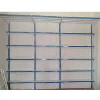 Mild Steel Wall Mounted Retail Display Rack