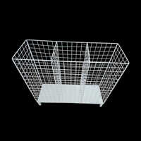 Mild Steel Supermarket Dump Bin - Color: White