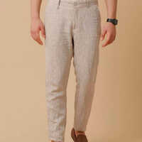 Mens Customized  Linen Pant - Feature: Washable