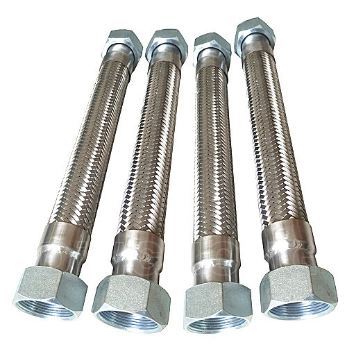 Ss Braided Hose - Color: Silver