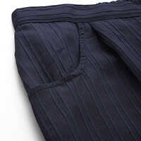 Polyester Fabric Blue Womens Palazzo