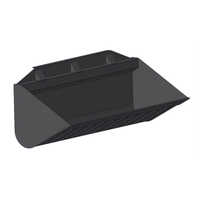 Jcb Telehandler Bucket - Color: Black