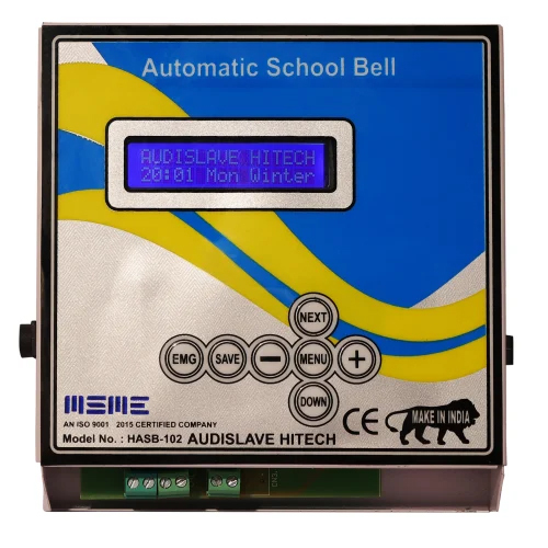 स्वचालित स्कूल बेल के साथ हॉर्न स्पीकर
