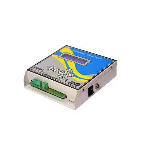 Automatic School Bell Timer With Voice Bell - Frequency: 50 Hertz (Hz)