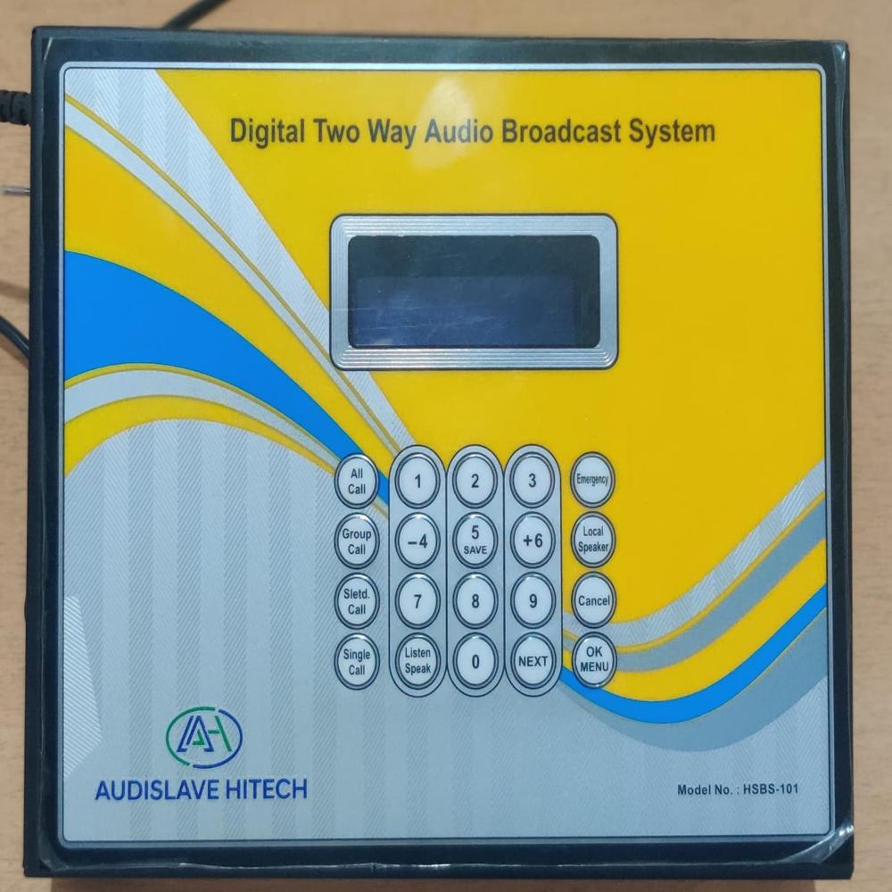 Audislave Broadcasting System - Input Power: 220 Volt (v)