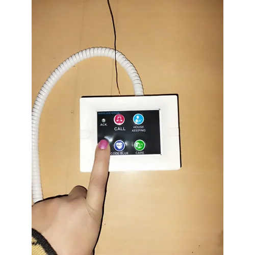 Patient Bed Side Remote Unit - Color: White