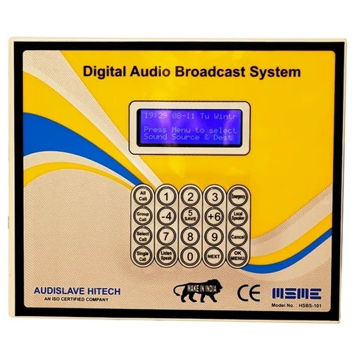 Digital School Broadcast System Attach Bell - Frequency: 50-60 Hertz (Hz)