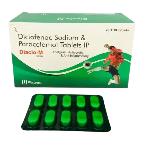 Diclofenac Sodium And Paracetamol Talets Ip - Physical Form: Tablets