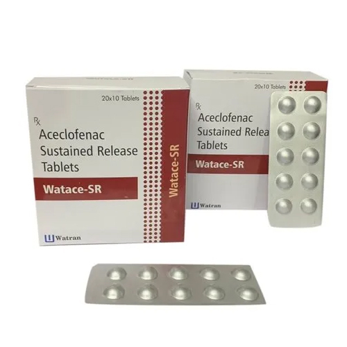 Aceclofenac Sustained Release Tablets - Storage Instructions: Cool & Dry Place