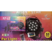 12 Led Par Light - Color: Black