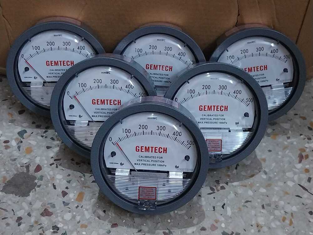 Pharmaceutical Gemtech Mack Differential Pressure Gauge For Agra Uttar Pradesh - Accuracy: A 2% (-Ha Model A 1) Of Fs (A 3% (-Ha A 1.5%) On -0