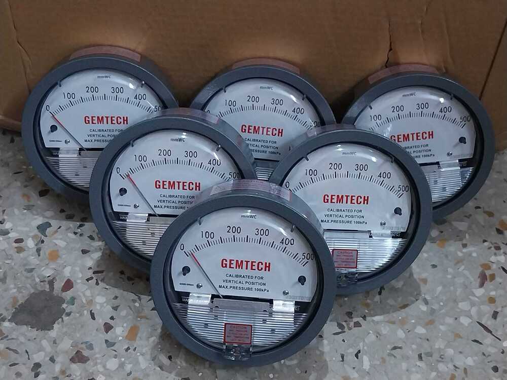 Gemtech Differential Pressure Gauge By Faridabad Haryana