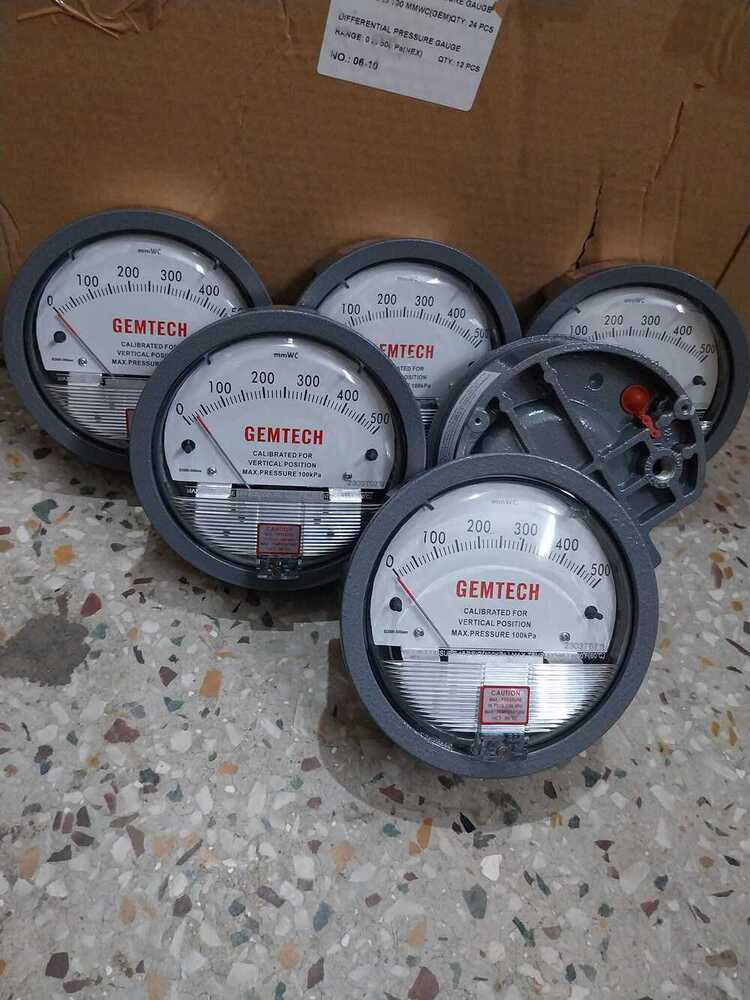 Gemtech Differential Pressure Gauge By Faridabad Haryana