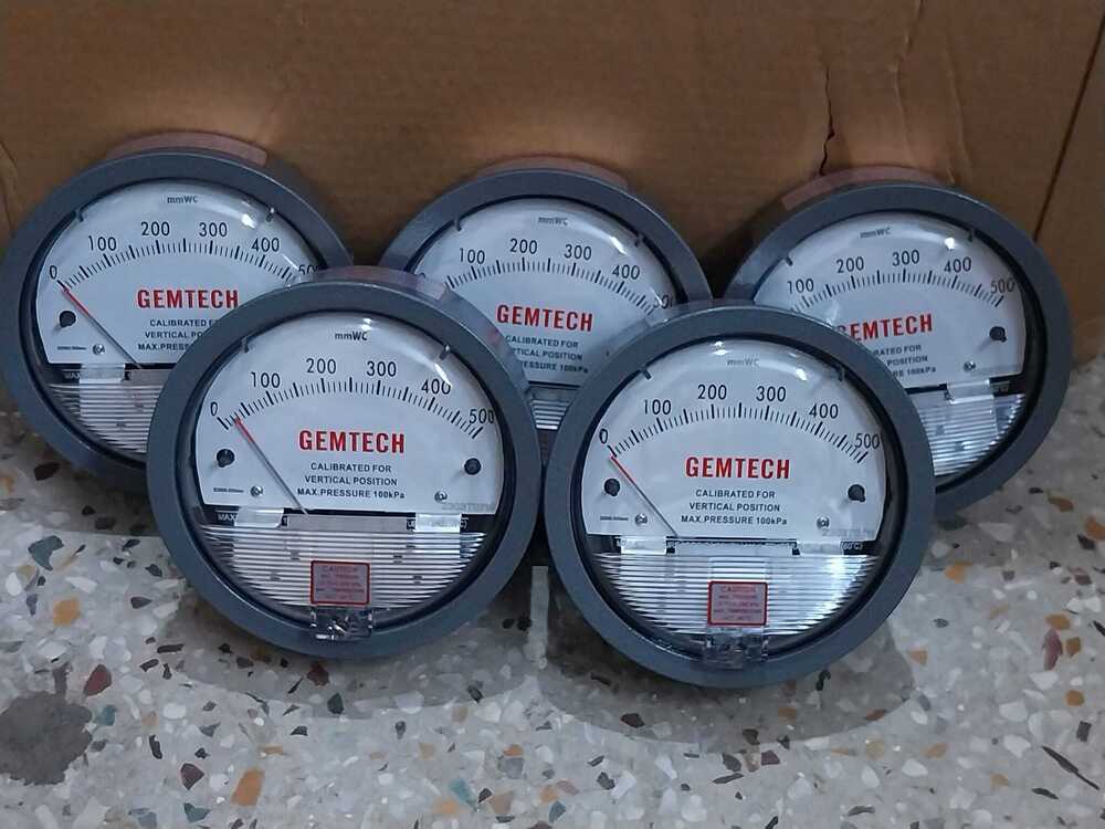 Gemtech Differential Pressure Gauge By Faridabad Haryana