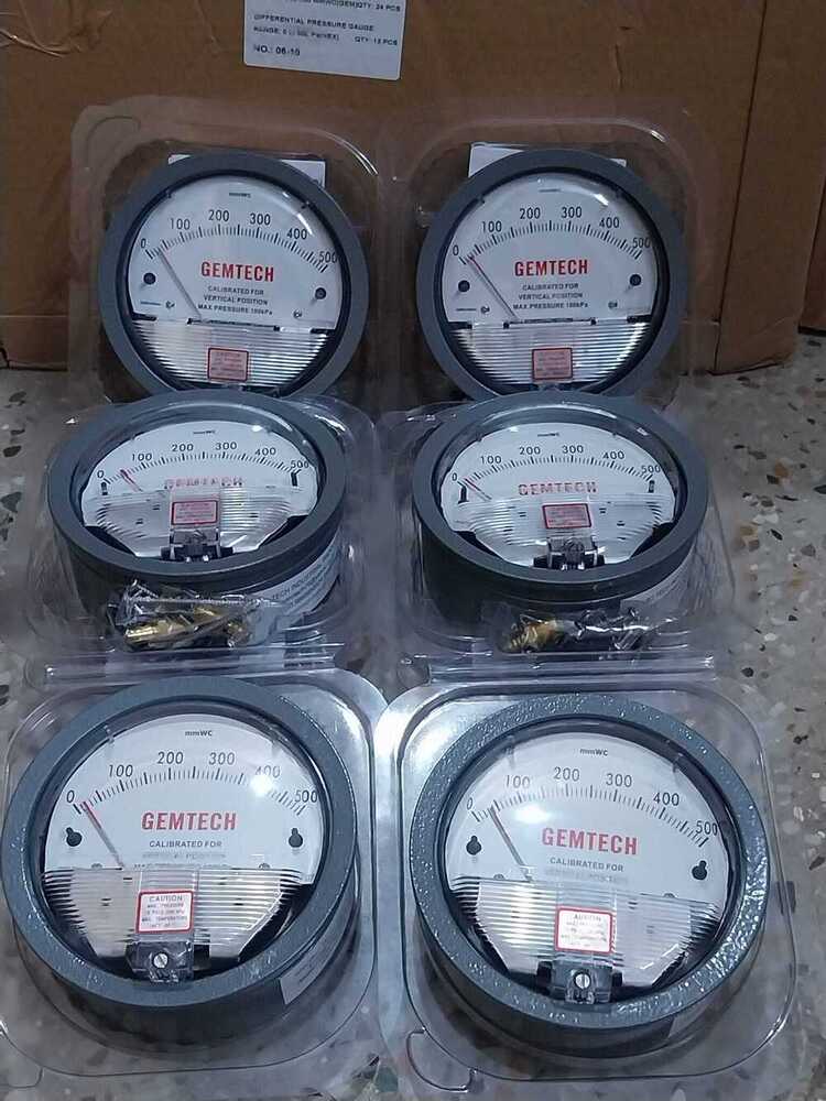 Gemtech Differential Pressure Gauge By Faridabad Haryana