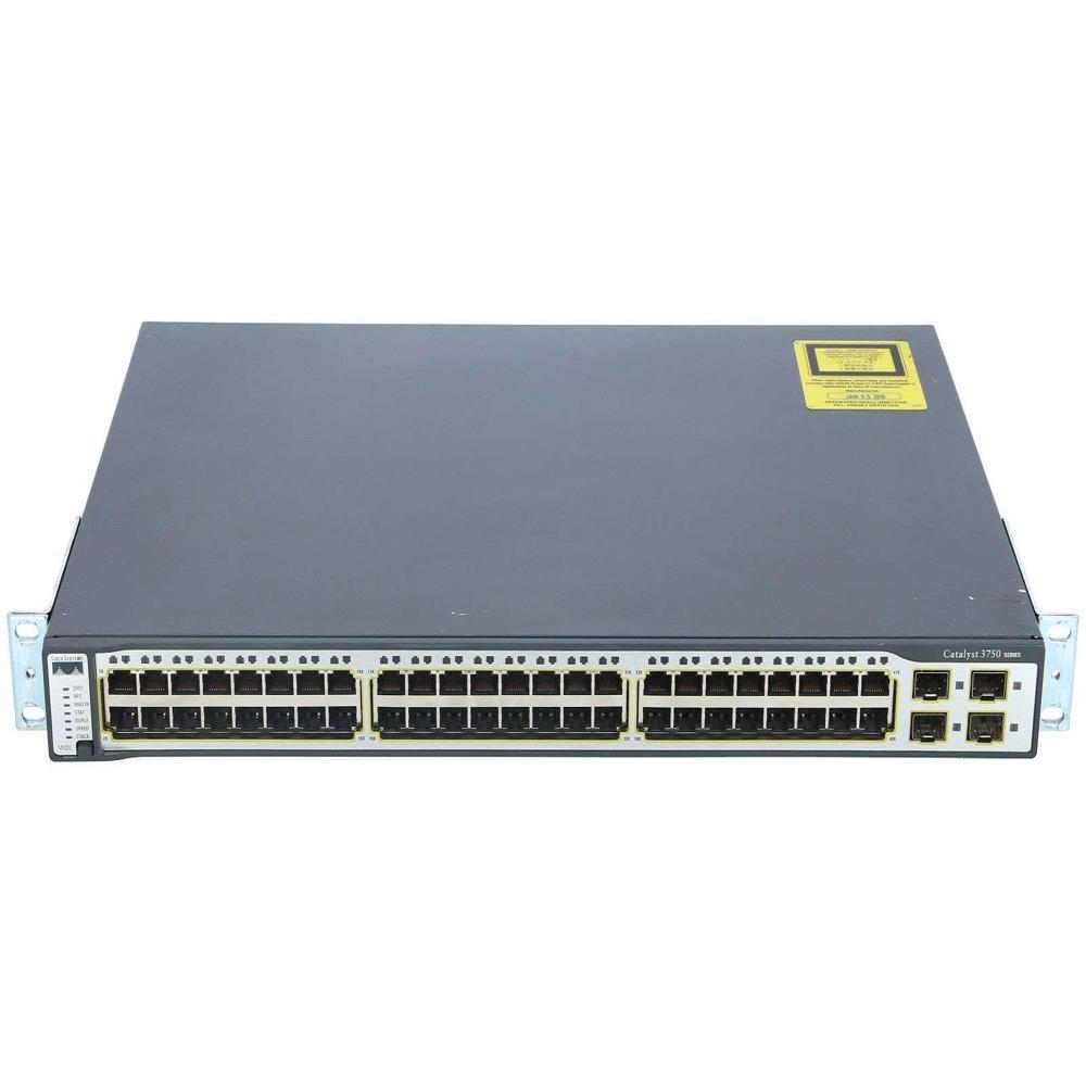 Cisco Switch 3750X-48P-E - Frequency: 50 Hertz (Hz)
