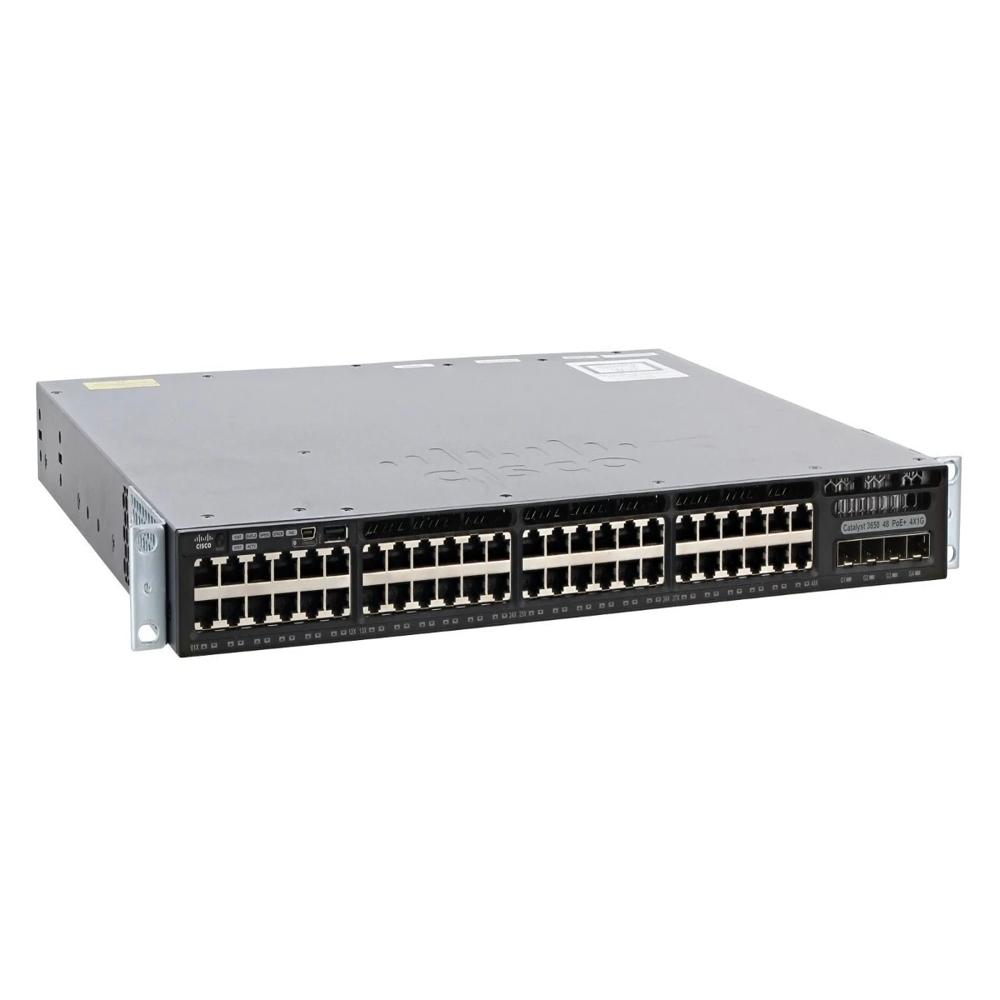 Cisco Ws-c3650-48ps-l Switch - Frequency: 50 Hertz (Hz)