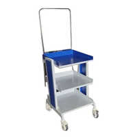 Mild Steel ECG Machine Trolley