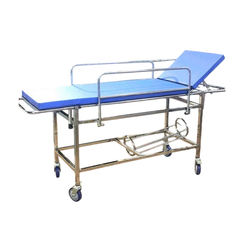 Patient Stretcher Trolley - Dimension (L*W*H): 1800Mm X 550Mm X 800Mm Millimeter (Mm)