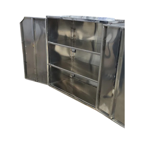 Hospital Cssd Trolley - Color: Silver