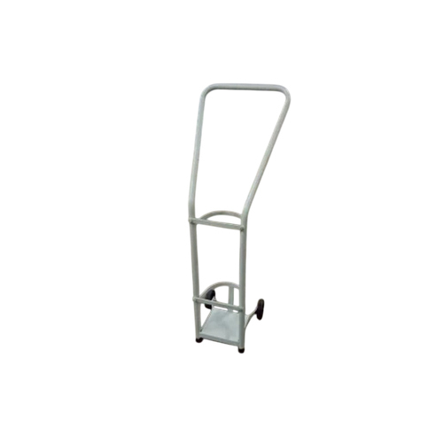B Type Oxygen Cylinder Trolley - Color: Gray
