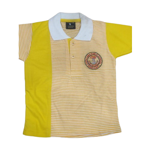 School T-Shirt - Color: Yellow