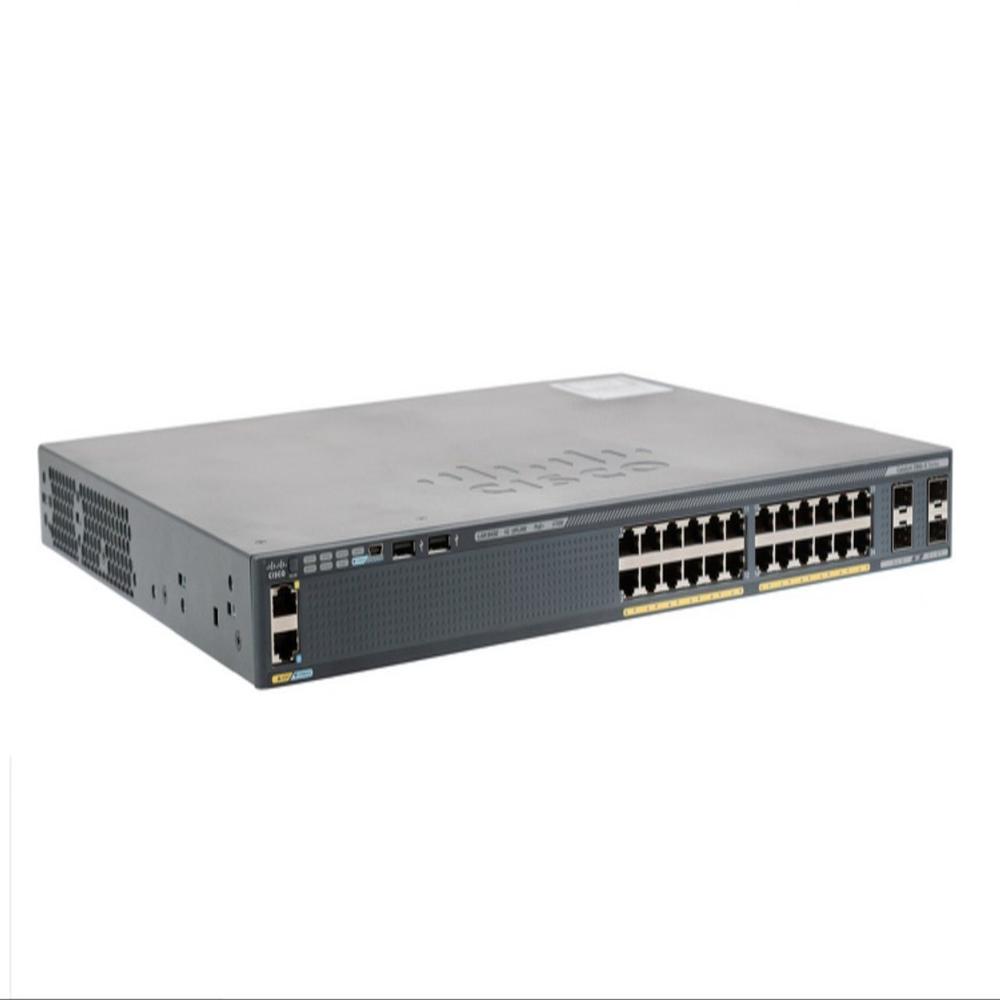 Cisco WS-C2960S-24PS-L Catalyst - 24-Port Gigabit Ethernet PoE Layer 2 Managed Switch