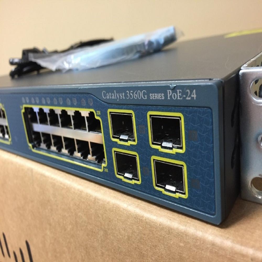 Cisco Catalyst 3560g-24ps Switch - Frequency: 50 Hertz (Hz)