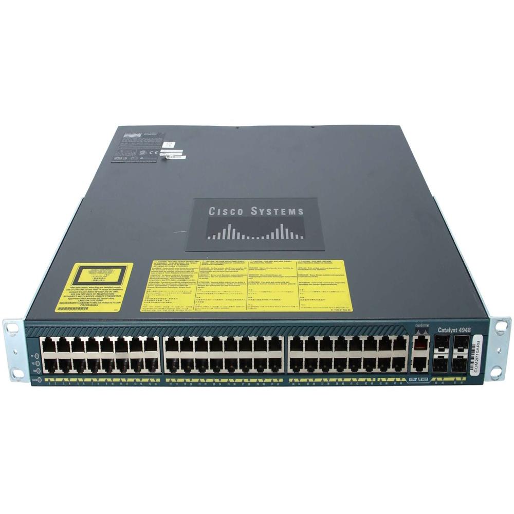 Cisco Catalyst Ethernet Switch 4948e - Frequency: 50 Hertz (Hz)