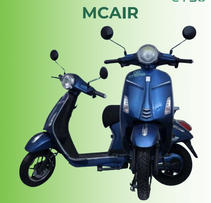Mcair Electric Scooty - Battery Capacity: 30 Ampere-Hour (Ah)
