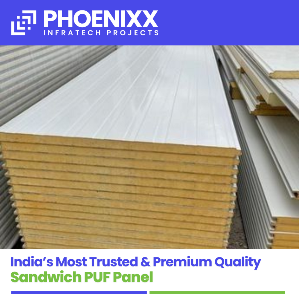 40Mm Sandwich Puf Wall Panel - Color: Various Available