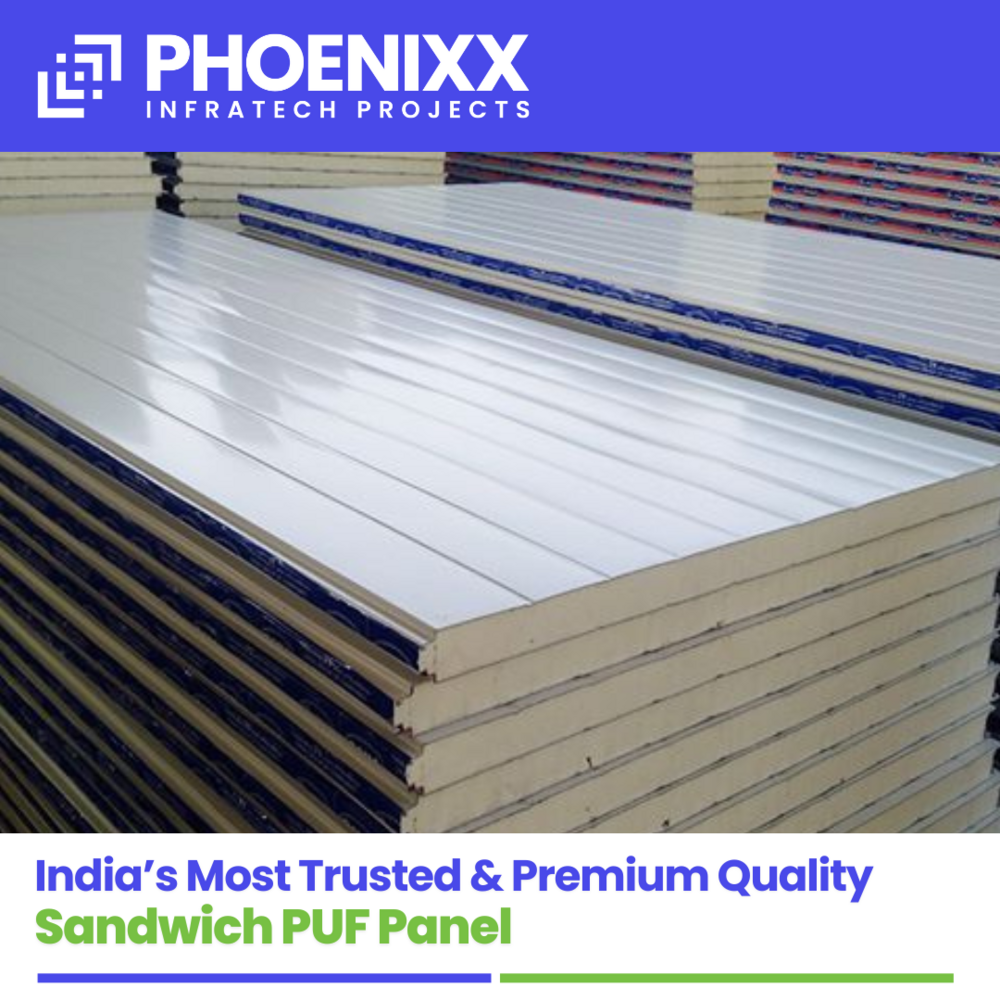 150Mm Sandwich Puf Wall Panel - Color: Various Available