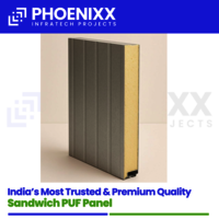 Puf Sandwich Wall Panel - Color: Various Available