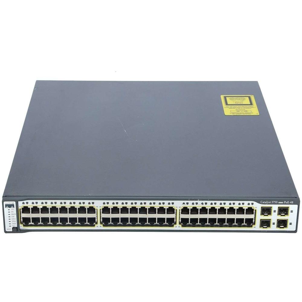 Cisco Switch 3750-48ps-s - Frequency: 50 Hertz (Hz)