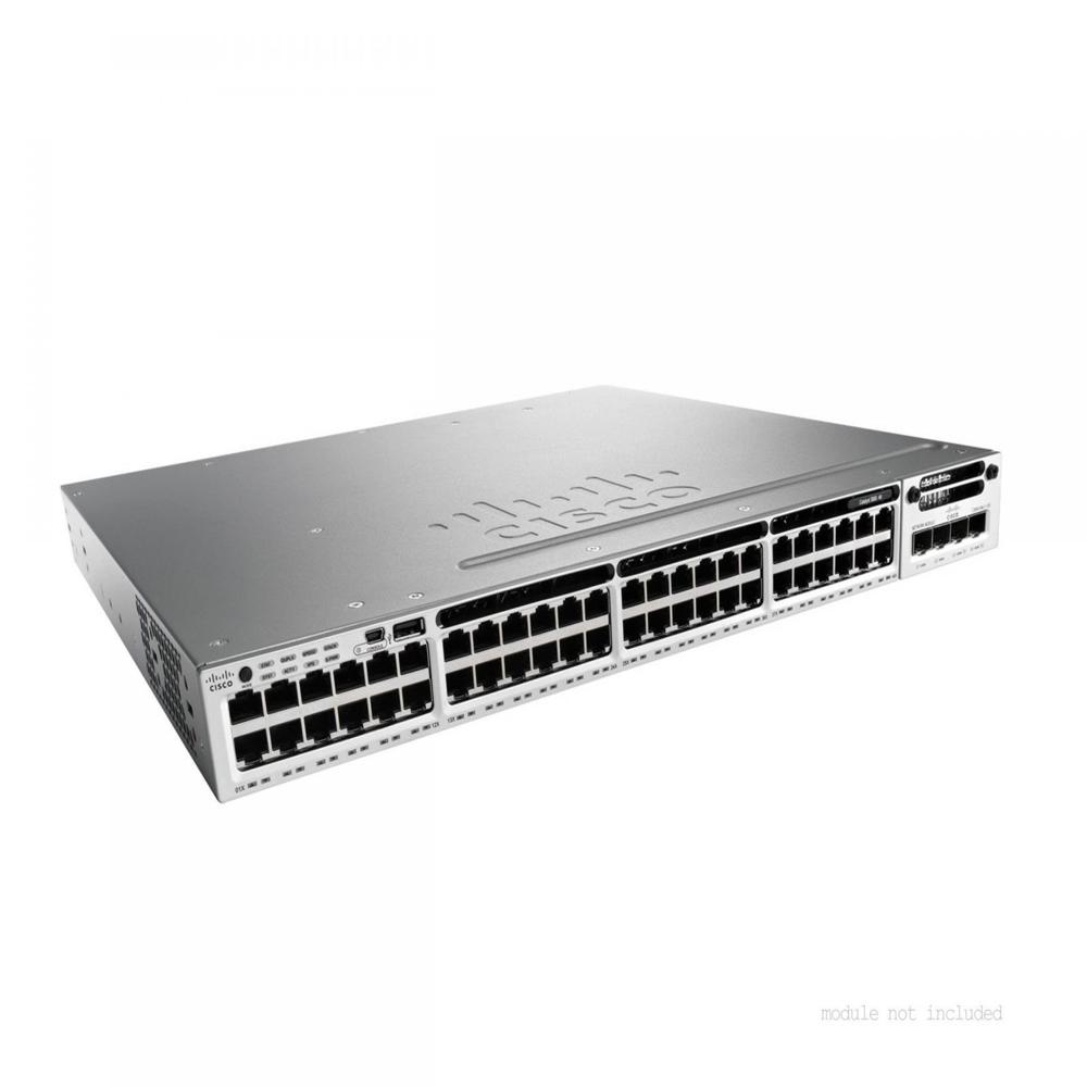 Cisco Switch 3850-48p-s - Dimension (L*w*h): 44 44 4.4 Cm (1u Rack Mountable) Centimeter (Cm)