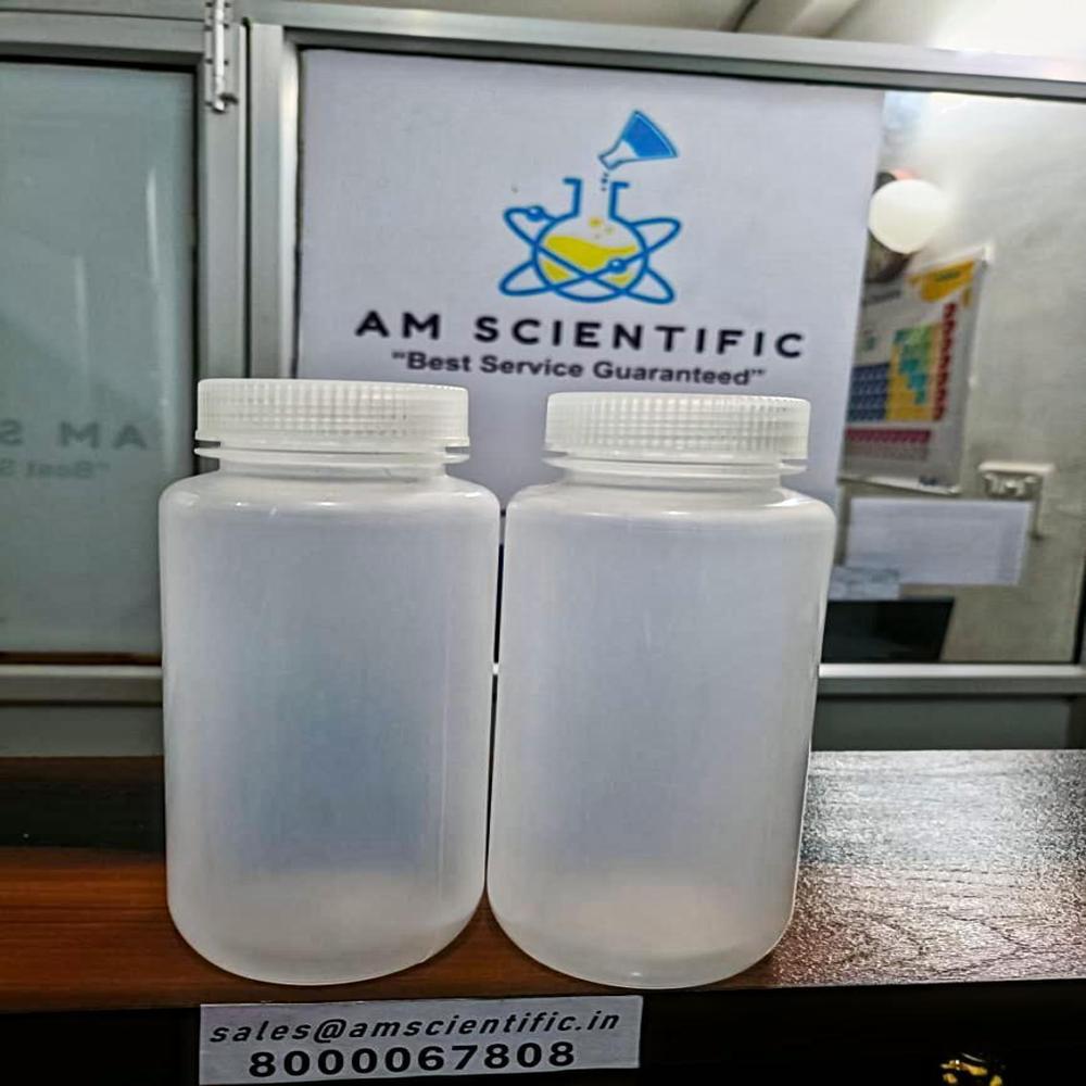 Wide Mouth Bottle, Ldpe With Pp Closure - Color: White