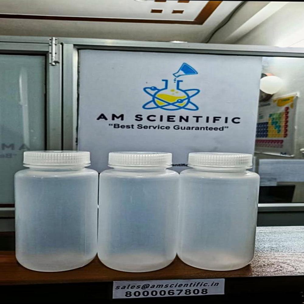 Wide Mouth Bottle, Ldpe With Pp Closure - Color: White