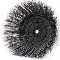 Industrial Disc Brush - Bristle Color: Black