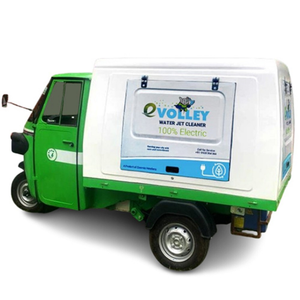 Industrial Water Jetting Machine - Color: Blue
