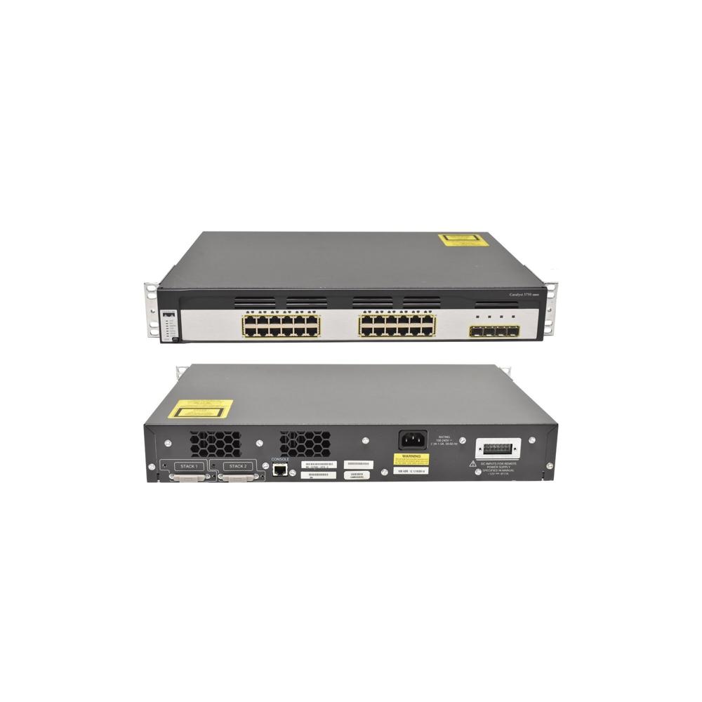 Cisco Catalyst Switch 3750g-24ts-s1u - Frequency: 50 Hertz (Hz)