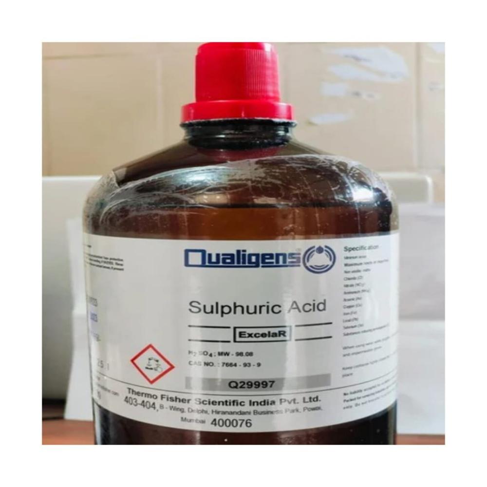 Liquid Sulphuric Acid - Grade: Laboratory Grade