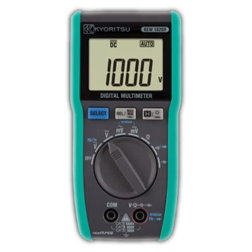 Kew 1020R - Digital Multimeters - Color: Black & Sea Green
