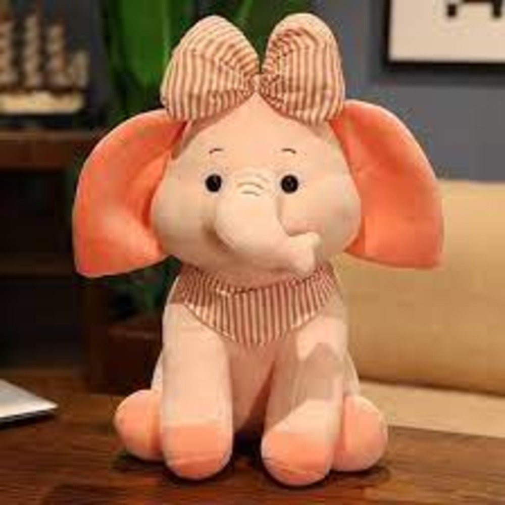 Elephant Soft Toy - Color: Multicolor