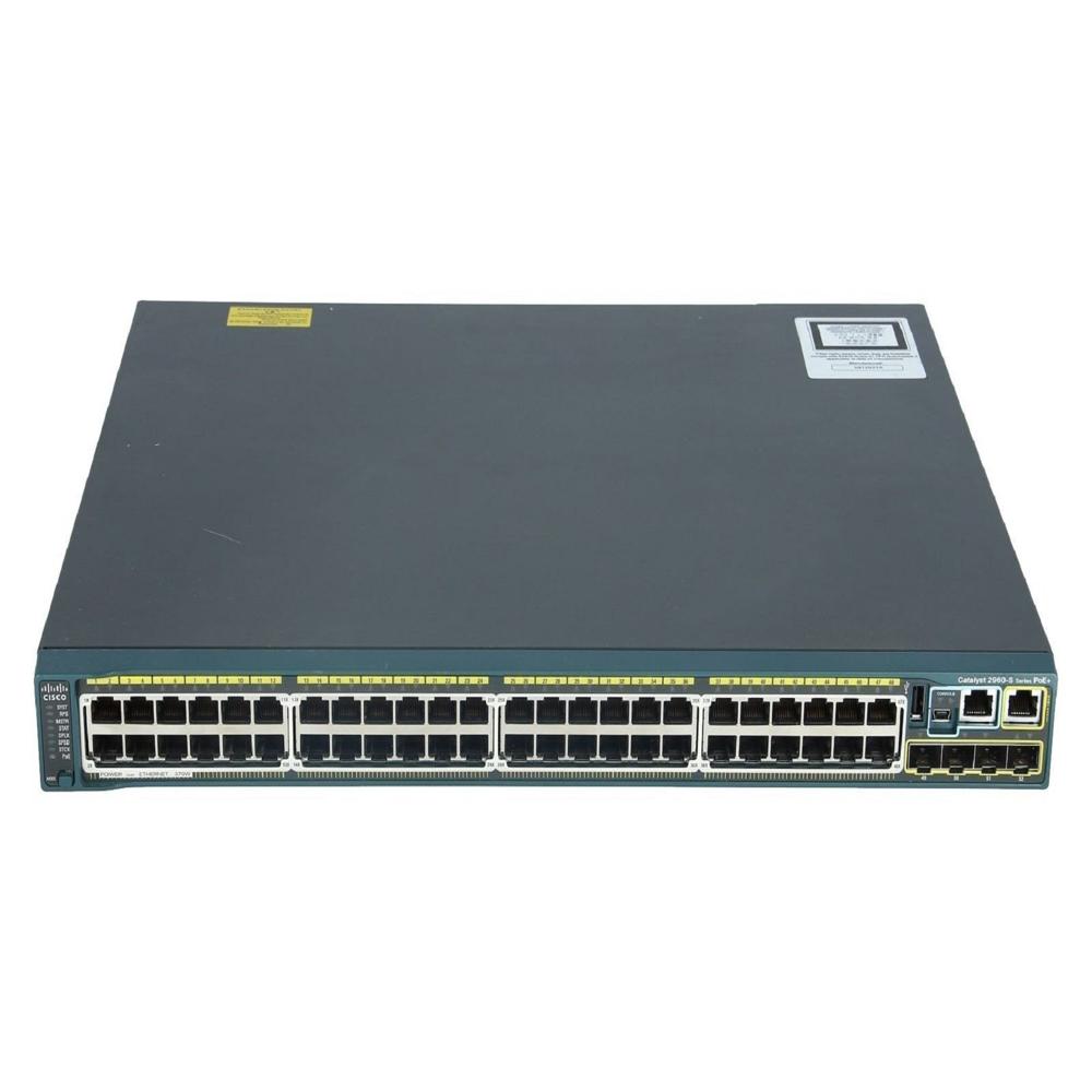 Cisco Catalyst Switch 2960s-48ts-s - Frequency: 50 Hertz (Hz)