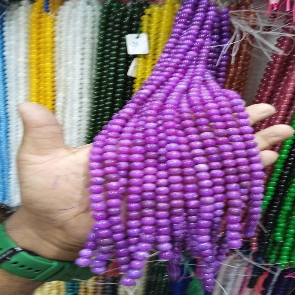 Agate Crystal Beads All Color - Color: Multicolour