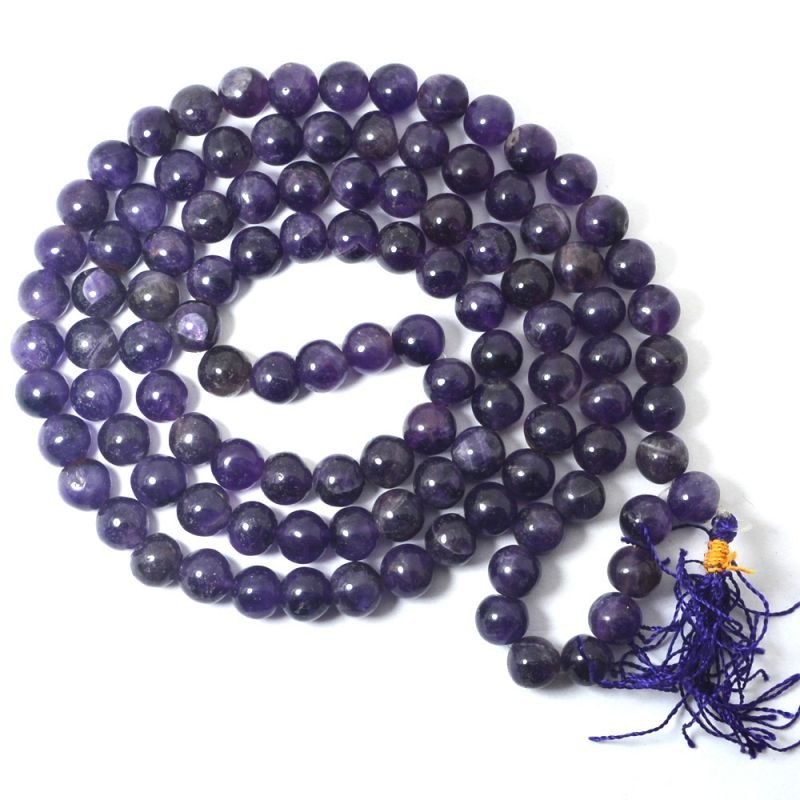 Ametyst aaa star crystal beads