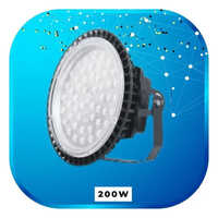 200w Led High Bay Light ( Lens Model ) - Color: Black