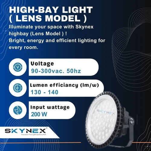 200W Led High Bay Light ( Lens Model )