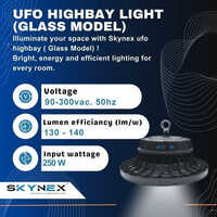 Skynex LED High Bay UFO Light 250 Watt ( GLASS MODEL)